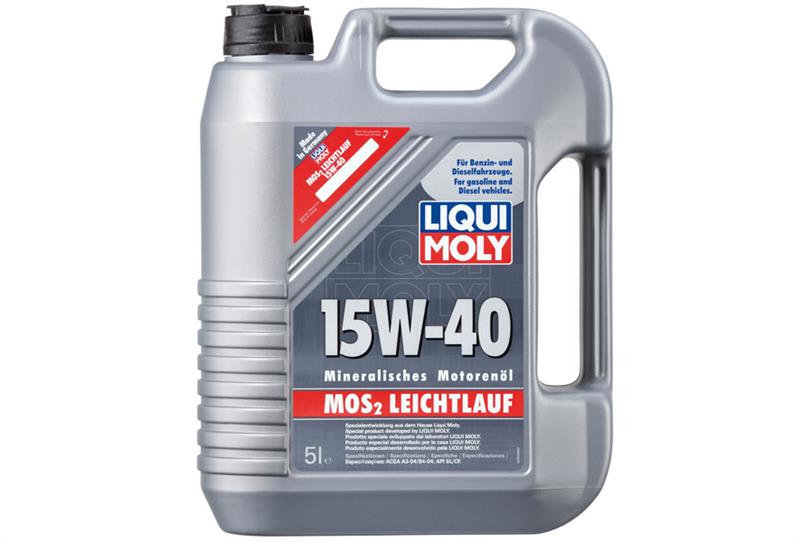 MoS2 LEICHTLAUF SUPER MOTOROIL 15 W-40